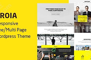 troia 单页企业主题