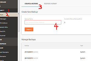 2019 新版 Siteground 自动备份还原在哪里