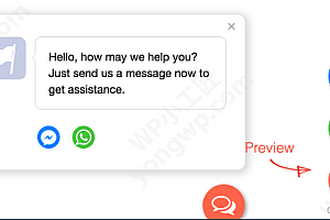 简单左下角询盘客服外贸插件whatshelp chat button使用视频教程