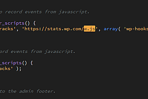 解决woocommerce正在与stats.wp.com进行TLS握手的问题导致速度慢问题